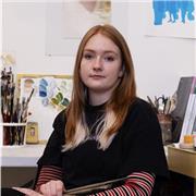 Painting tutor. MA in Fine art which combines history of art and studio practice.